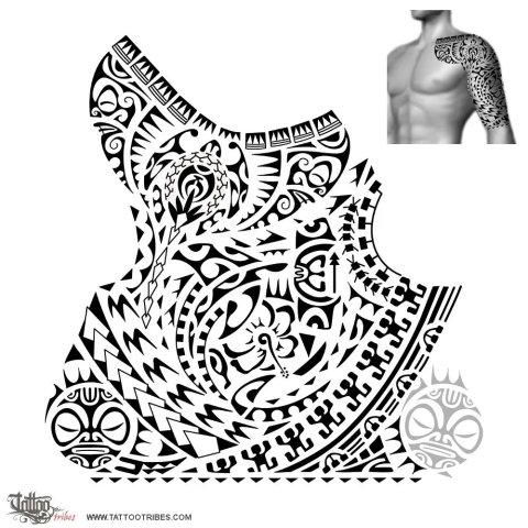 Kato (Flow) tattoo design thumbnail