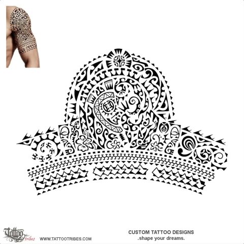 Hau kāinga (True home.) tattoo design thumbnail