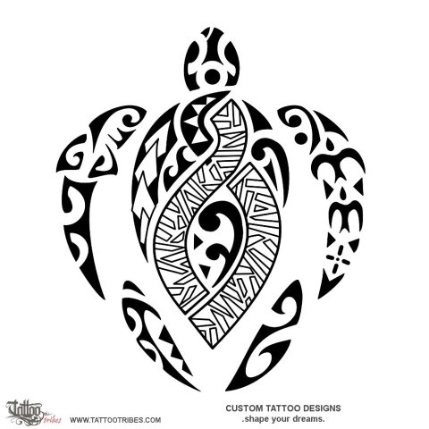 Makuakāne keikikāne (Father and son) tattoo design thumbnail