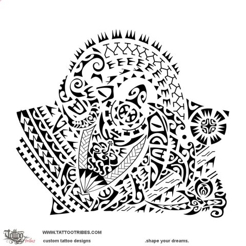 Family voyage (Eternity) tattoo design thumbnail