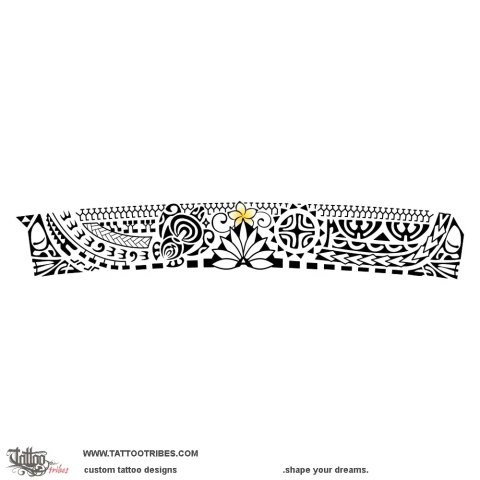 Ahuihui (To join together) tattoo design thumbnail