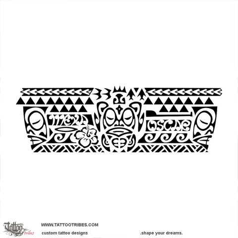 Protector (Oscar & Meya) tattoo design thumbnail