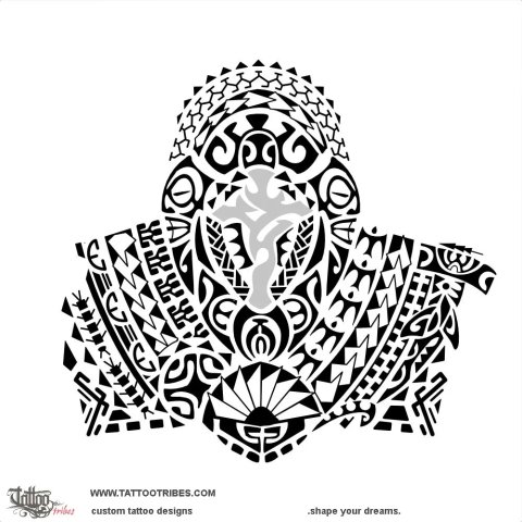 Tamā (Father) tattoo design thumbnail