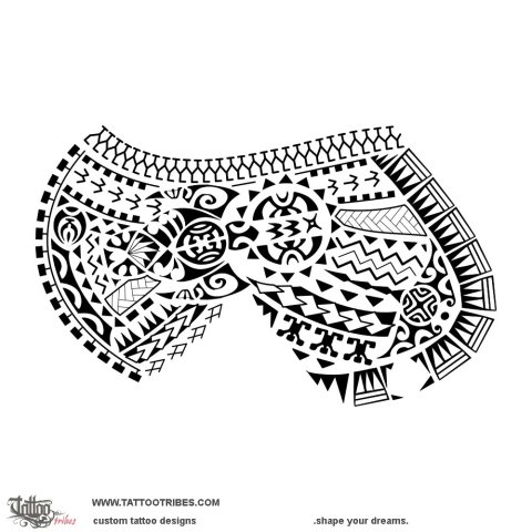 Together (Family piece) tattoo design thumbnail