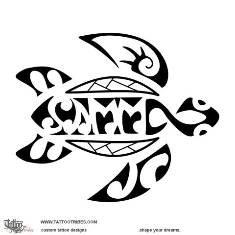 Samm turtle (Family tattoo) tattoo design thumbnail