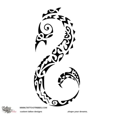Manaia (Rebirth) tattoo design thumbnail