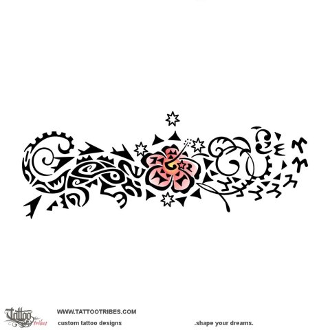 Voyage together (Coverup) tattoo design thumbnail