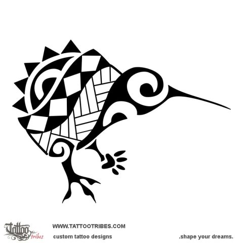 Kiwi (Memory) tattoo design thumbnail