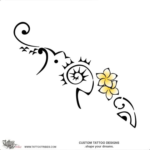 Family (MLNC) tattoo design thumbnail