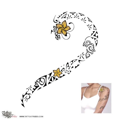 Toorino (Twisted, spiral) tattoo design thumbnail