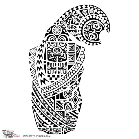 Paneke (Move forward) tattoo design thumbnail