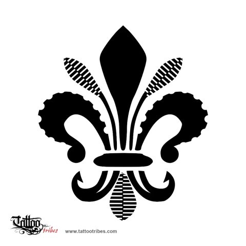 Lily of Florence (Requested by Michele) tattoo design thumbnail