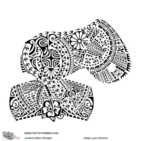Haapii (To learn) tattoo design thumbnail