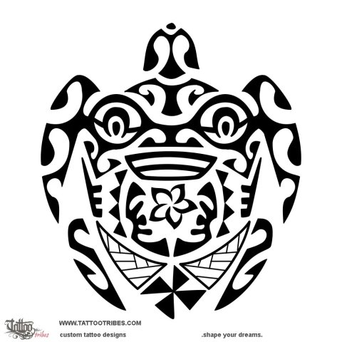 Family (From two to one) tattoo design thumbnail