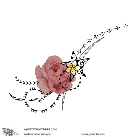 Vairua (Soul) tattoo design thumbnail
