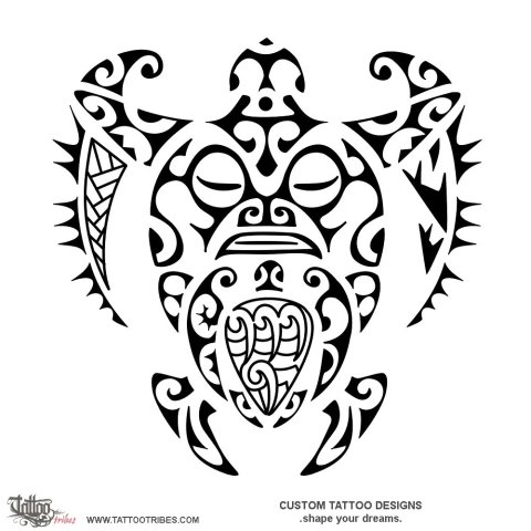Kariri (To sail together) tattoo design thumbnail