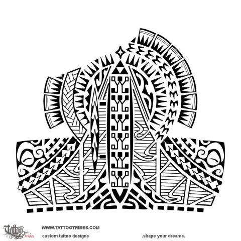 Hoeana 2 (Paddling) tattoo design thumbnail