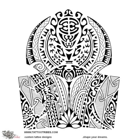 Whakaumu (To transform) tattoo design thumbnail