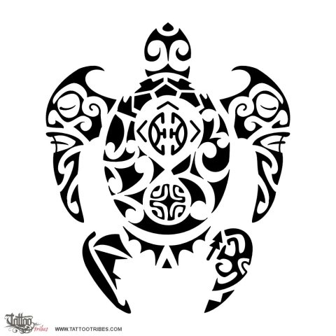 Takiaho (Line of descent) tattoo design thumbnail