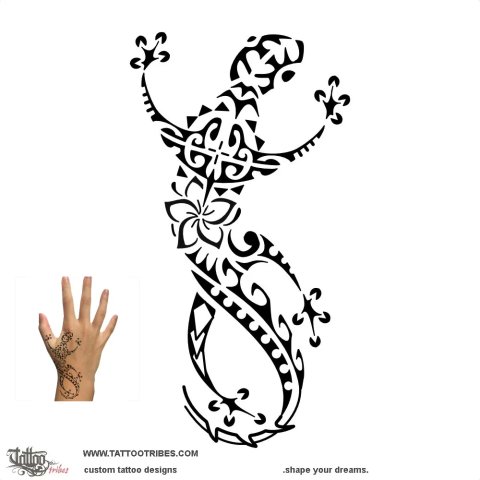 Tura (Respect) tattoo design thumbnail