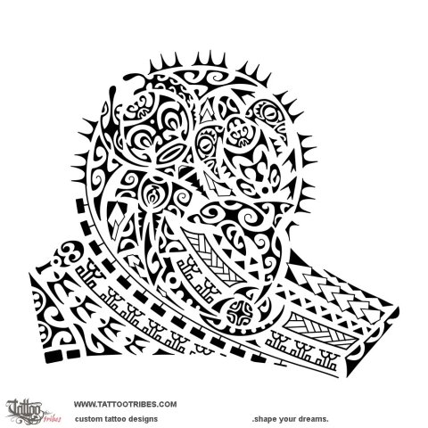 Etaeta (Strong, stubborn) tattoo design thumbnail