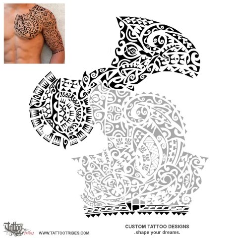 Ocean legacy (Extension) tattoo design thumbnail