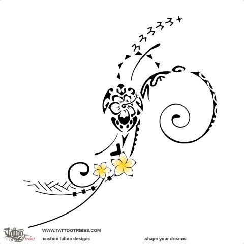 New direction (Joy) tattoo design thumbnail
