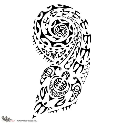 Ara (Perspective) tattoo design thumbnail