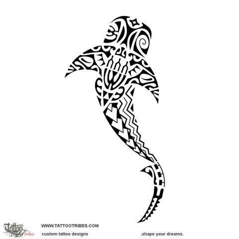 Pananu (Flowing) tattoo design thumbnail