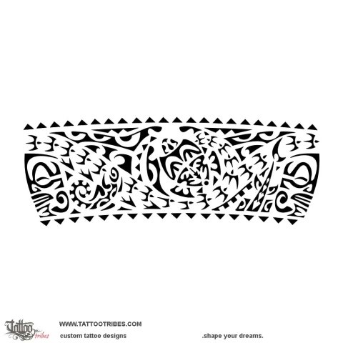 Mā'iti (To choose) tattoo design thumbnail