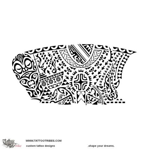 Scuba diving (Integration) tattoo design thumbnail