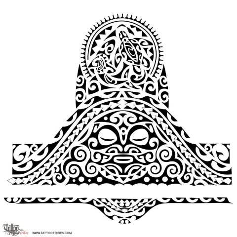 Mutunga kore (Eternal) tattoo design thumbnail