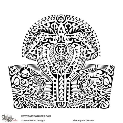 Pueo (Aumakua) tattoo design thumbnail