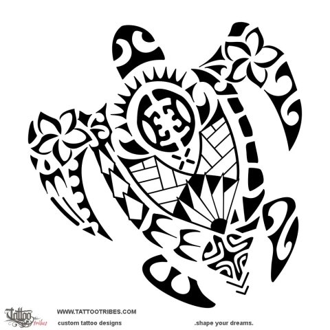 Tā'amu (Voyage, knot) tattoo design thumbnail
