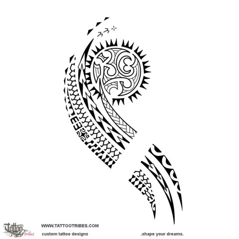 Rarau (Scratch) tattoo design thumbnail