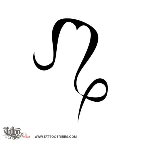 M+P Lion (Zodiac sign) tattoo design thumbnail