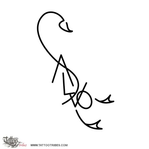 Scorpion (Salvo) tattoo design thumbnail