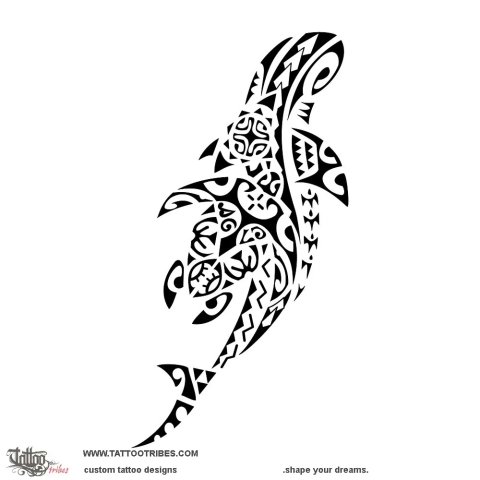 Kaiwawao (Defender) tattoo design thumbnail