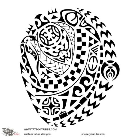 Home (Where family is) tattoo design thumbnail