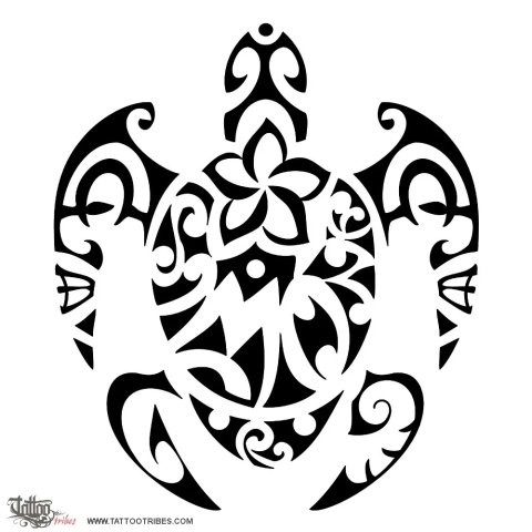 Simone turtle (Family) tattoo design thumbnail