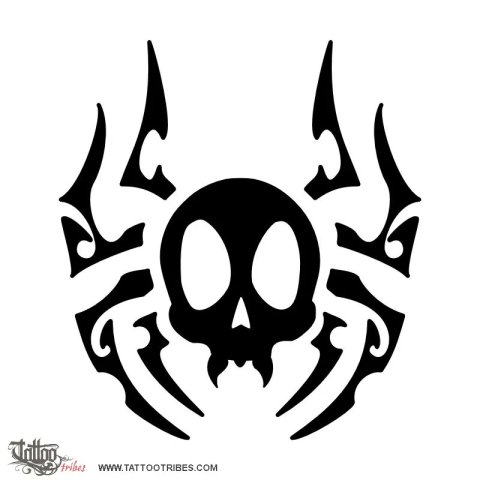 Spider (Halloween special) tattoo design thumbnail