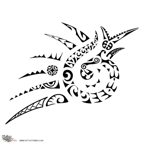 Spiraling sun (Life, new start) tattoo design thumbnail