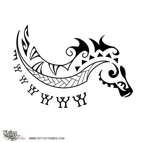 Horse (Union) tattoo design thumbnail