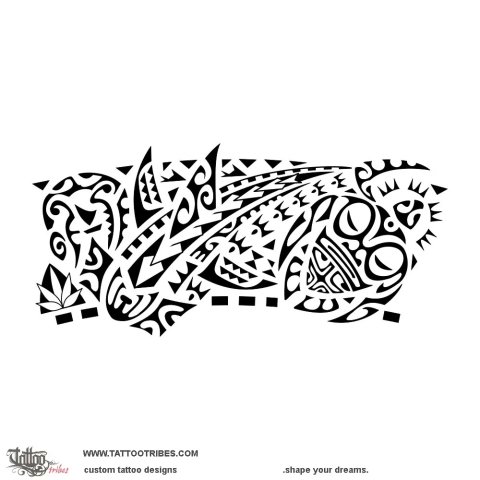 Toru (Three) tattoo design thumbnail