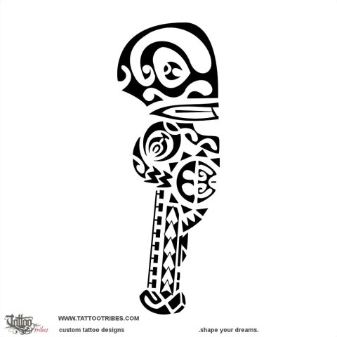Pā'ino (Father) tattoo design thumbnail