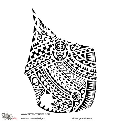 Tēmoni (Best man) tattoo design thumbnail