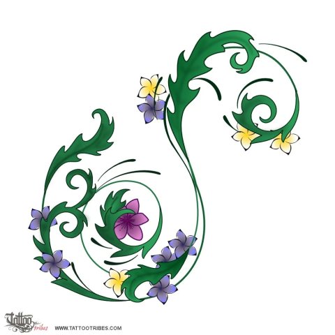Femininity (Coverup) tattoo design thumbnail