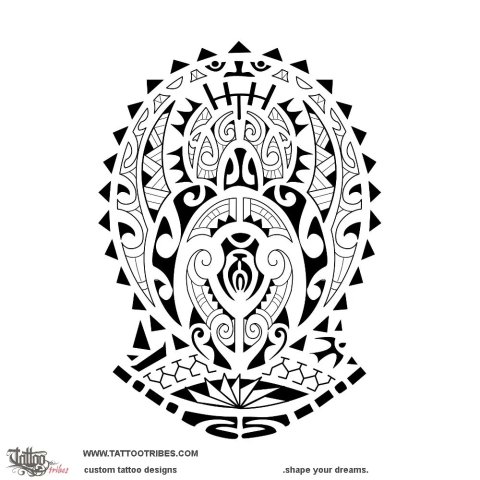 Whai tikanga (Important) tattoo design thumbnail