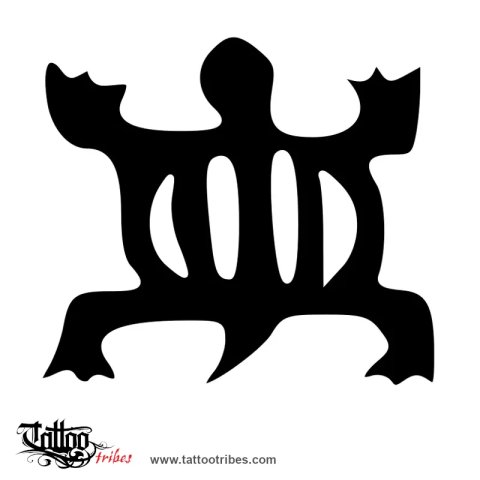 Denkyem (Adaptability) tattoo design thumbnail
