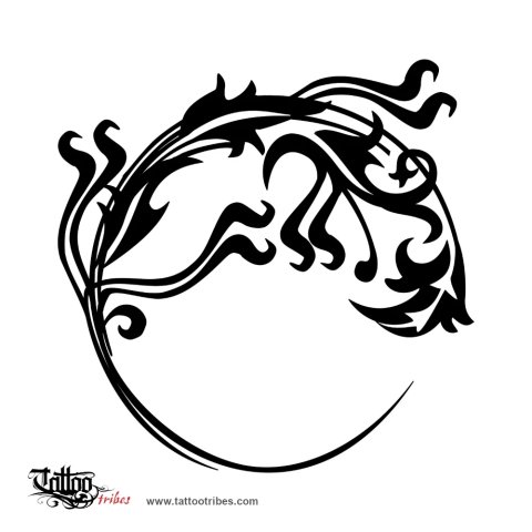 Salamander (Energy) tattoo design thumbnail
